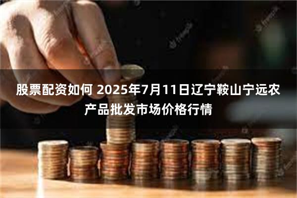 股票配资如何 2025年7月11日辽宁鞍山宁远农产品批发市场价格行情
