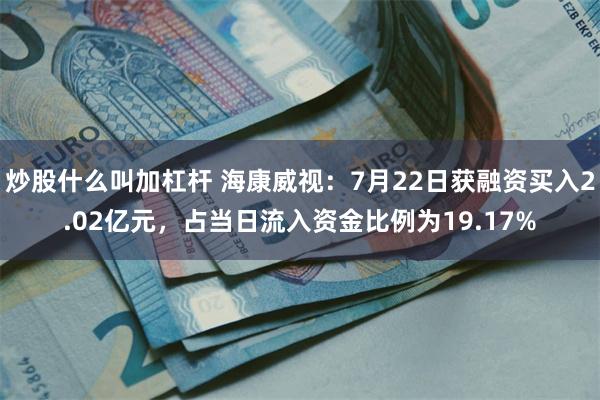 炒股什么叫加杠杆 海康威视：7月22日获融资买入2.02亿元，占当日流入资金比例为19.17%